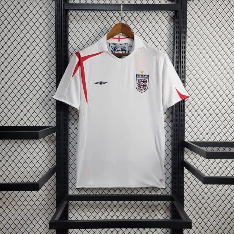 comprar-camisa-camiseta-blusa-retrô-antiga-da-inglaterra-umbro-temporada-2005/06-05/06-branca-1-i-titular-principal-primeira-home-masculina-tailandesa-peter-crouch-wayne-rooney-michael-owen-beckham-gerrard-lampard