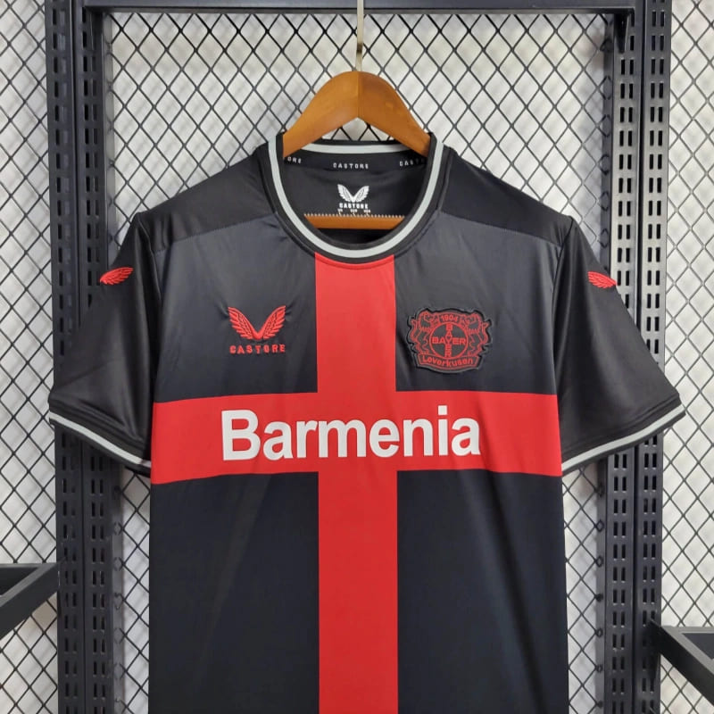 Camiseta de aficionado del Bayer Leverkusen 1ª equipación 2023/24 - Hombre