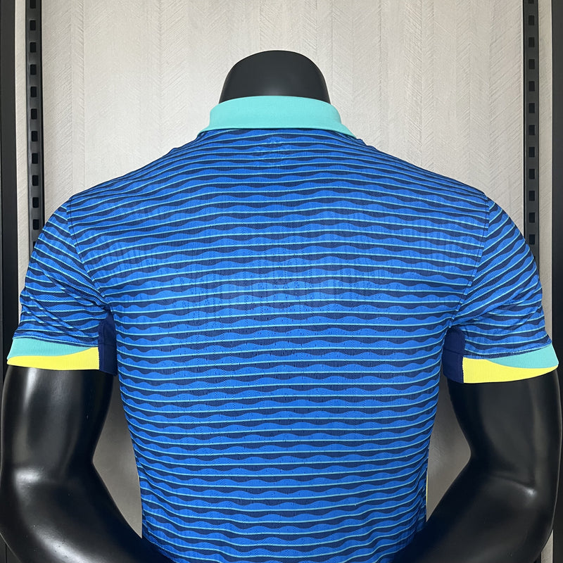 comprar-camisa-camiseta-do-brasil-seleção-brasileira-nova-lançamento-da-temporada-2024/25-24/25-copa-américa-nike-ii-2-segunda-reserva-away-visitante-azul-neymar-jr-vinicius-rodrygo-masculina-versão-modelo-jogador-player-tailandesa