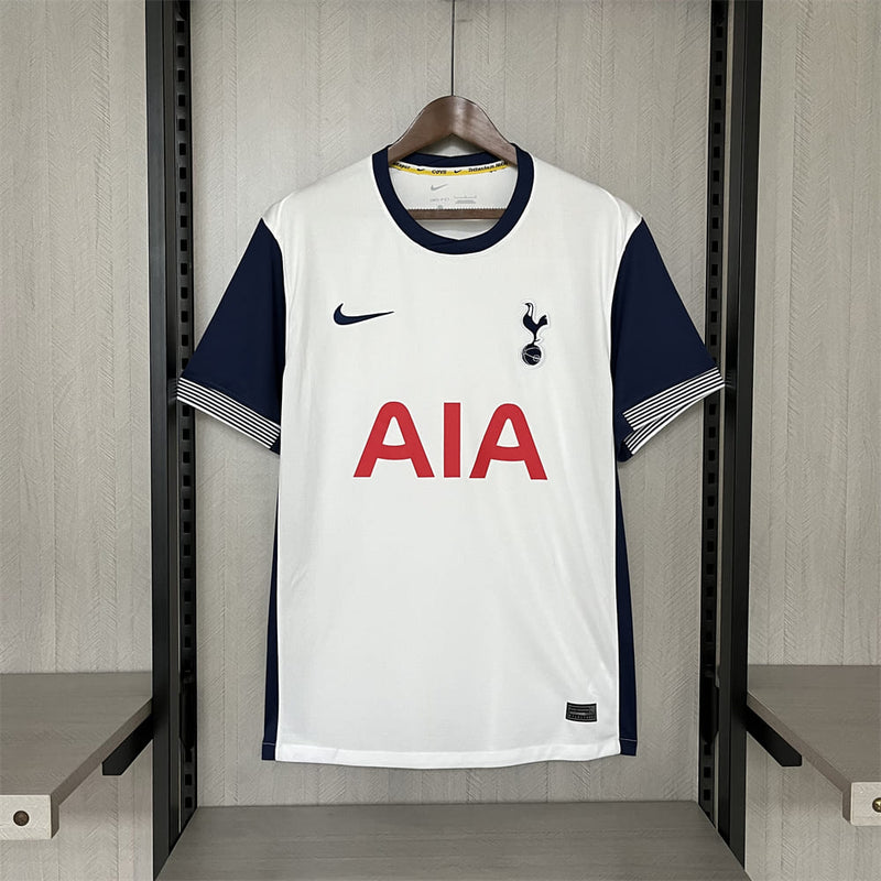 comprar-camisa-camiseta-do-tottenham-nova-lançamento-nike-da-temporada-2024/25-24/25-i-1-titular-principal-primeira-home-branca-e-azul-aia-masculina-versão-modelo-torcedor-tailandesa-réplica-pro-mantos-richarlison