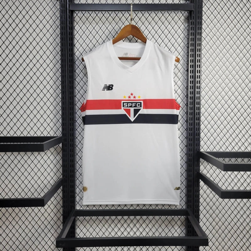 comprar-camisa-camiseta-regata-do-são-paulo-spfc-new-balance-nova-lançamento-da-temporada-2024/25-24/25-masculina-versão-modelo-torcedor-branca-1-i-titular-principal-primeira-home-lucas-moura-luciano-calleri-pro-mantos-tailandesa