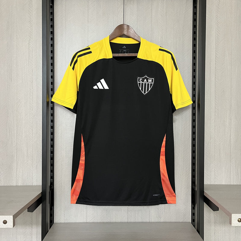 comprar camisa camiseta blusa do atletico mineiro galo nova lançamento adidas da temporada 2025/26 25/26 de treino treinamento preta masculina versão modelo torcedor tailandesa réplica pro mantos hulk deyverson