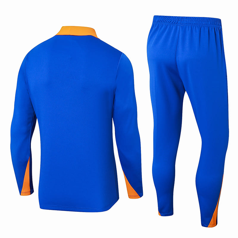 Conjunto de Frio Jaqueta Treino Holanda 2024/25 - Azul