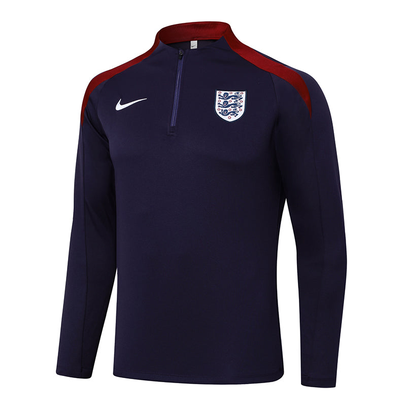 conjunto-agasalho-jaqueta-casaco-de-para-frio-com-calça-inglaterra-da-temporada-2024/25-24/25-eurocopa-2024-azul-nike-treino-treinamento