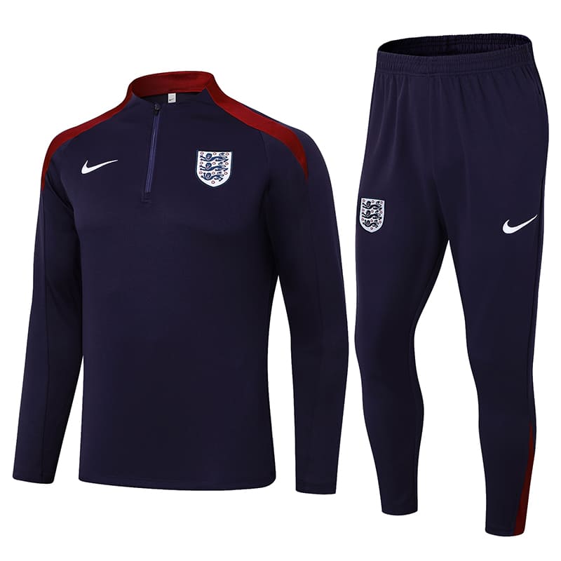 conjunto-agasalho-jaqueta-casaco-de-para-frio-com-calça-inglaterra-da-temporada-2024/25-24/25-eurocopa-2024-azul-nike-treino-treinamento