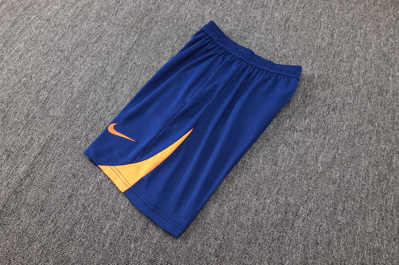 Conjunto camiseta y pantalón corto Holanda 2024/25 azul