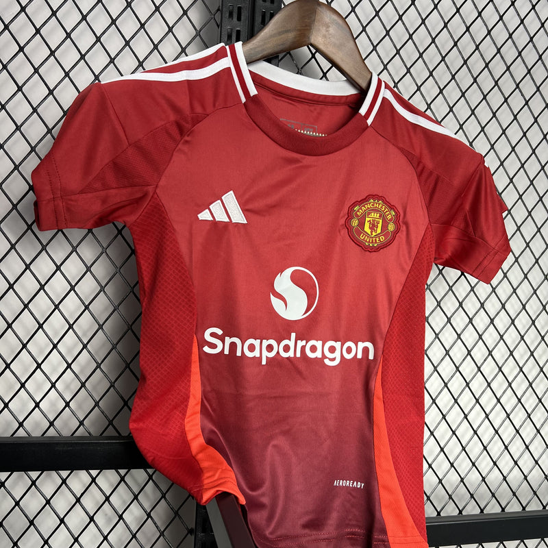 Conjunto Infantil Manchester United I 2024/25