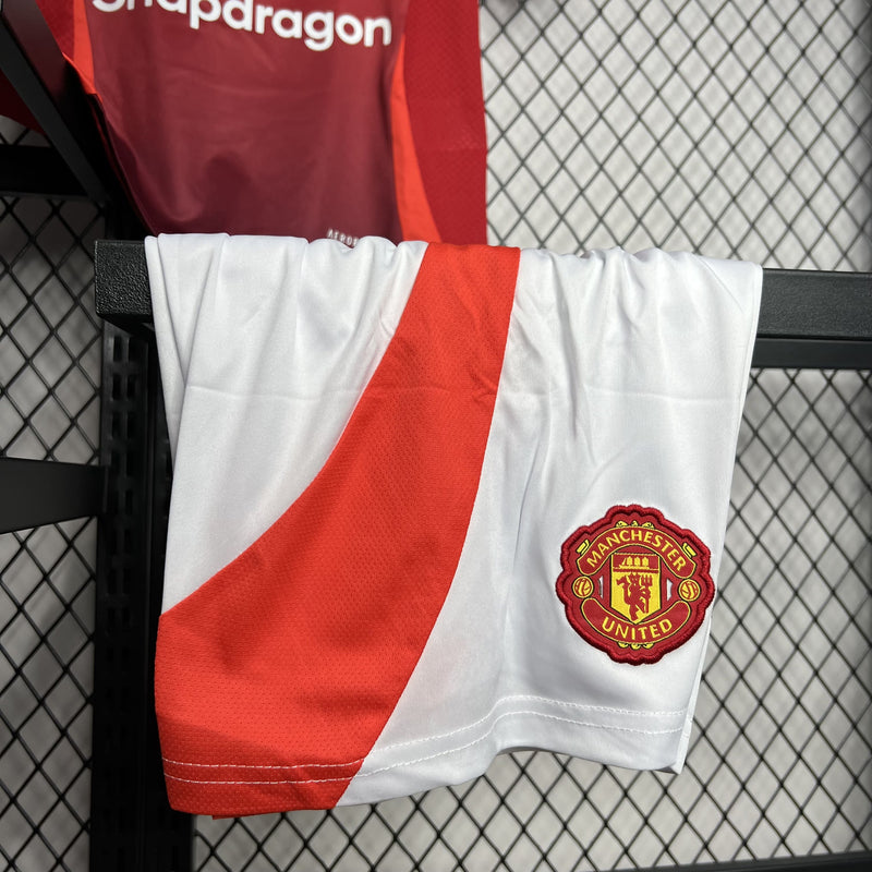 Conjunto Infantil Manchester United I 2024/25