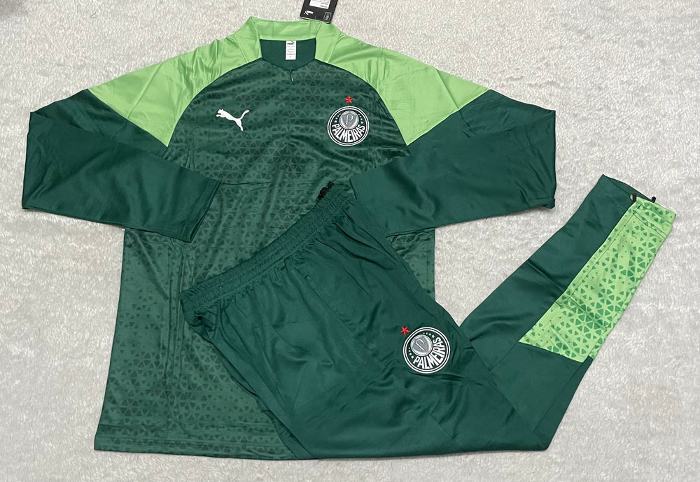 Conjunto de Frio Jaqueta Treino Palmeiras - Verde