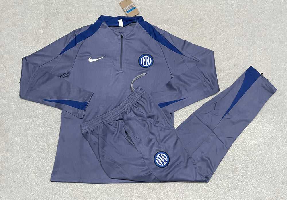 Conjunto de Frio Jaqueta Treino Inter de Milão - Azul