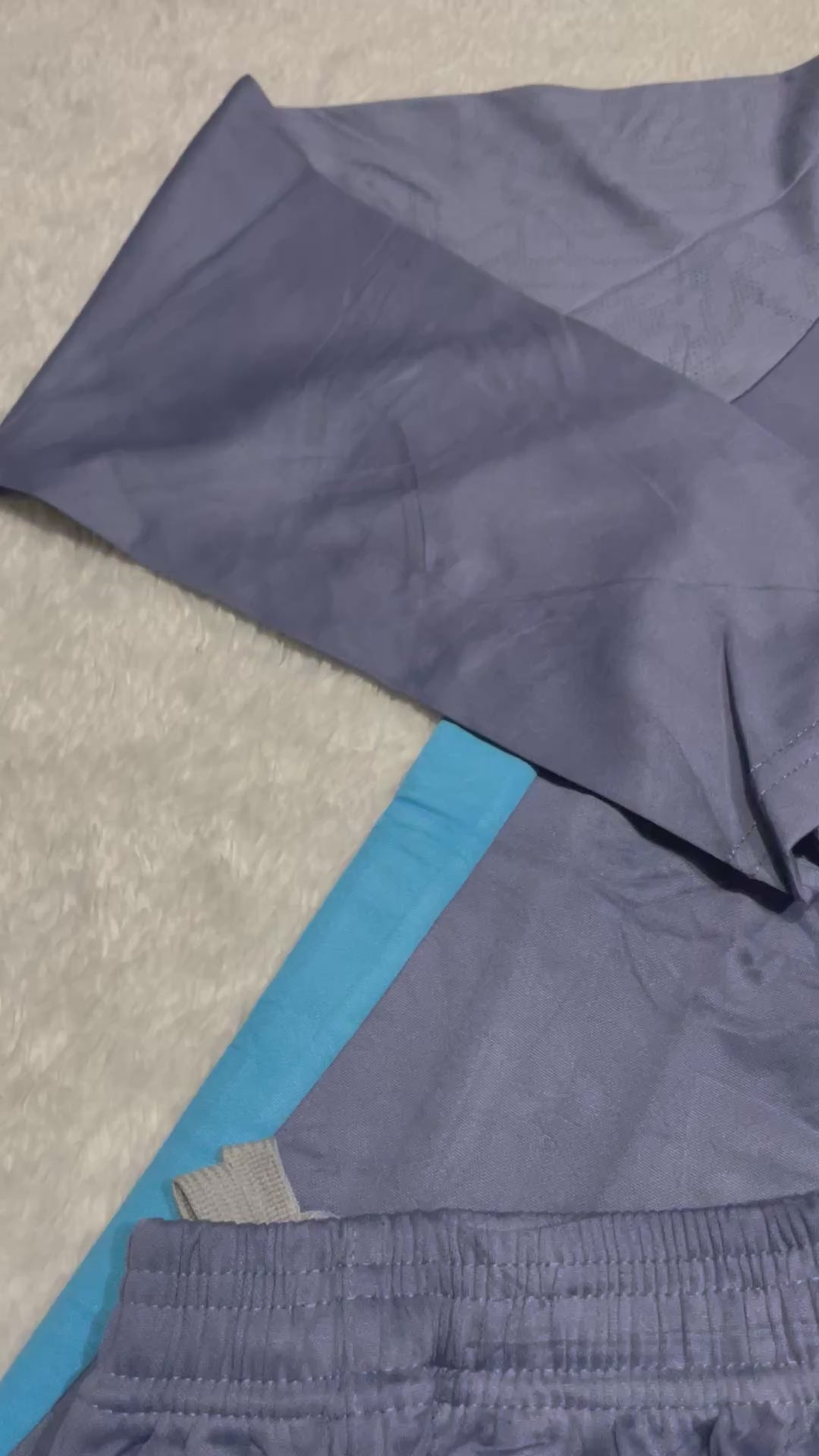 Conjunto de Frio Jaqueta Treino Manchester City - Azul