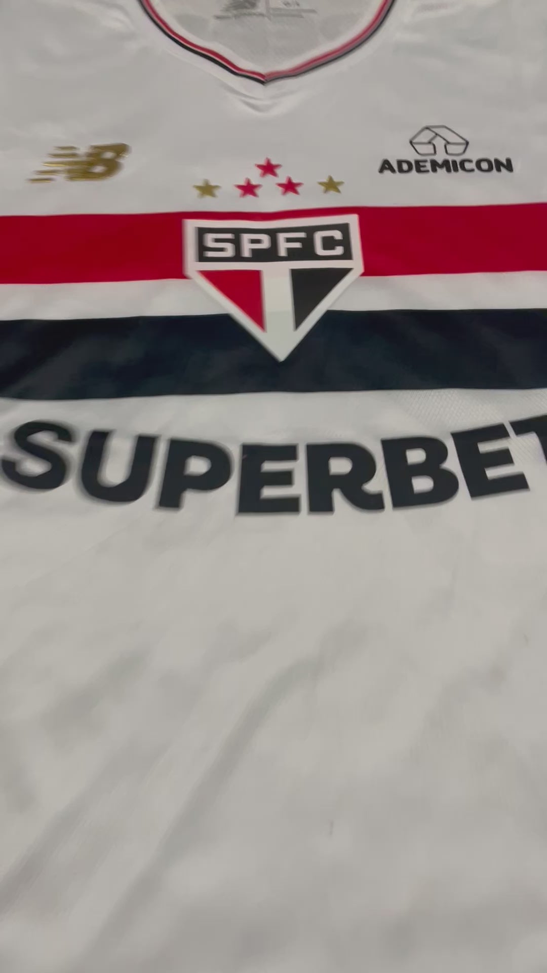 Camisa Jogador São Paulo I 2025/26