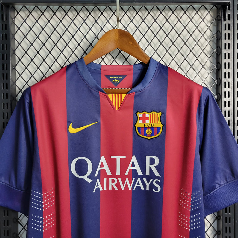 Camiseta Retro Barcelona Primera Equipación 2014/15 - Hombre