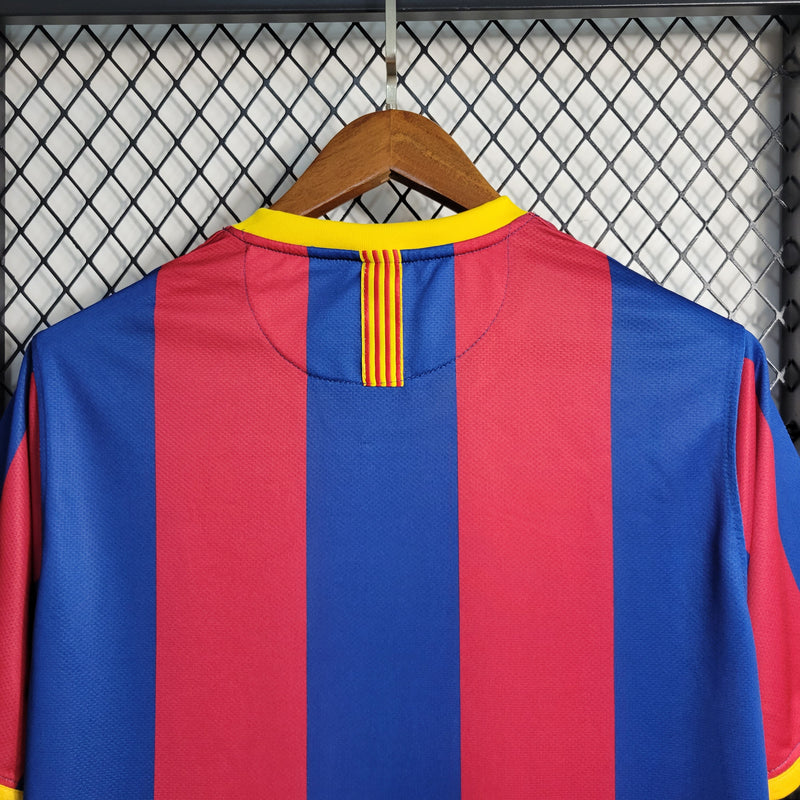 Camiseta Retro Barcelona Primera Equipación 2010/11 - Hombre