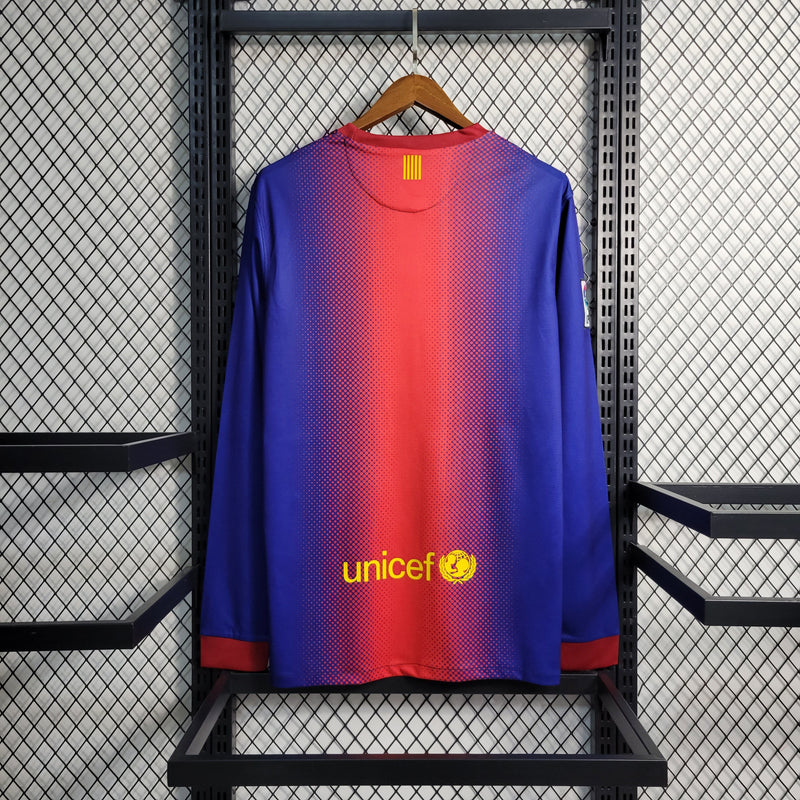 Camiseta de manga larga Retro Barcelona Primera 2012/13 - Hombre