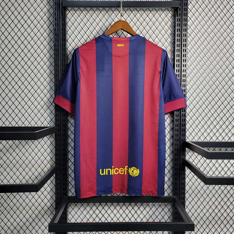 Camiseta Retro Barcelona Primera Equipación 2014/15 - Hombre