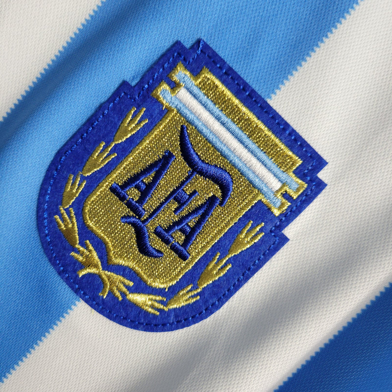 Camiseta Argentina I 1986 Retro Hombre