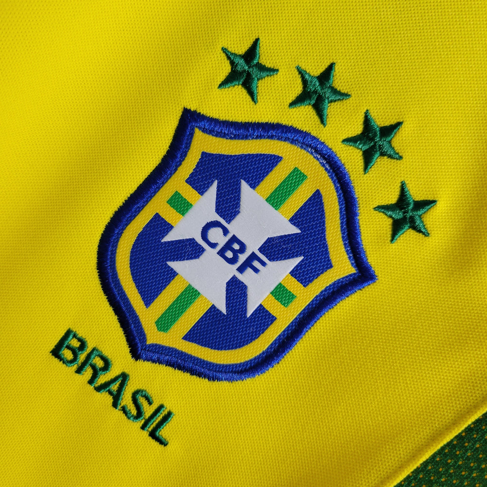 Camisa Retrô Brasil I 2002 - RONALDO #9