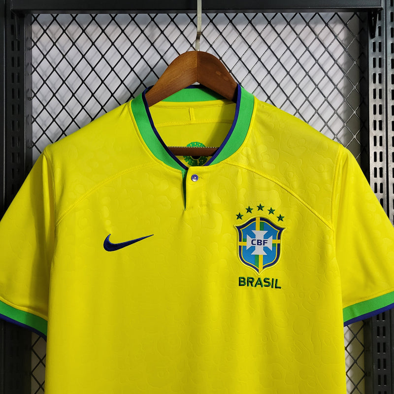 Camisa Torcedor Brasil I 2022 - Masculina