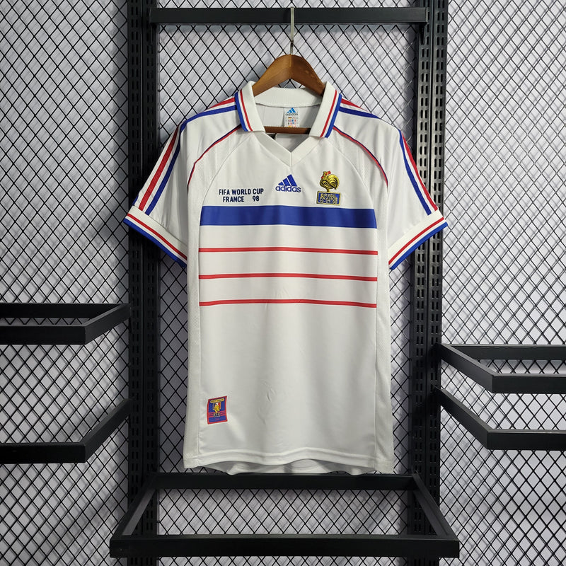 Camisa Retrô França II 1998 - Masculina