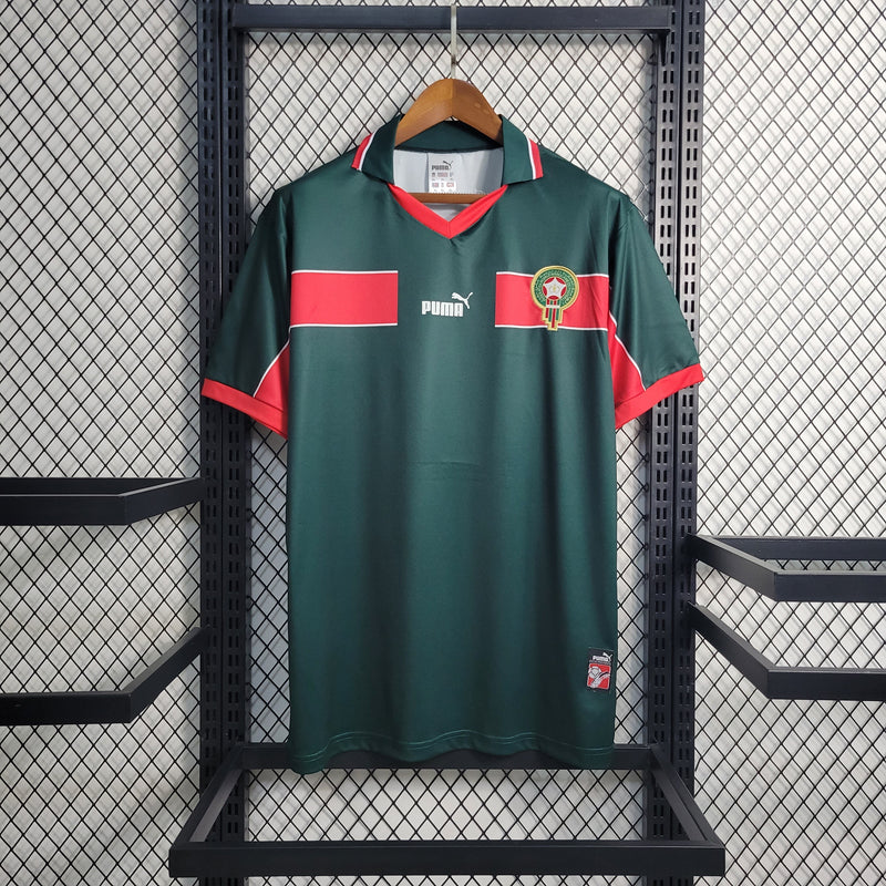 Camisa Retrô Marrocos I 1998 - Masculina