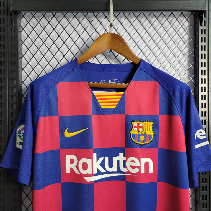 Camisa Retrô Barcelona I 2019/20 - Masculina