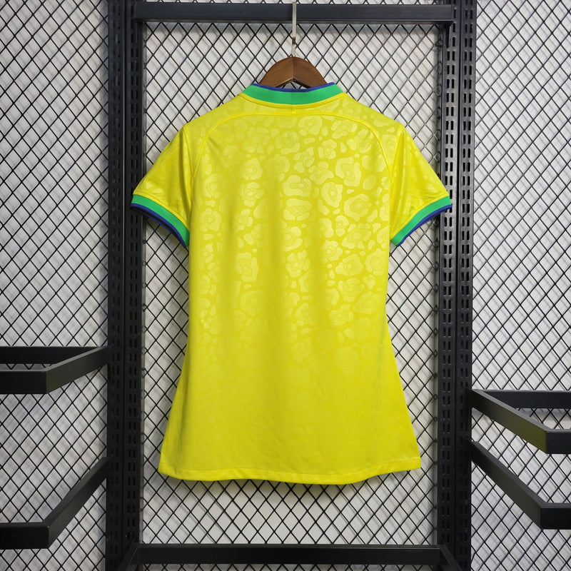 Camisa Torcedor Brasil I 2022 - Feminina