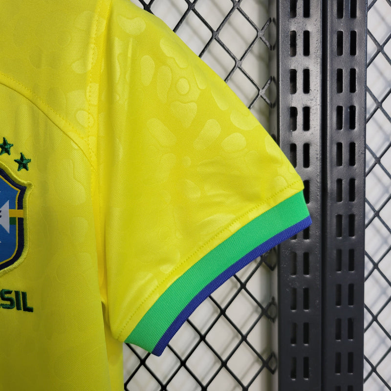 Camisa Torcedor Brasil I 2022 - Feminina