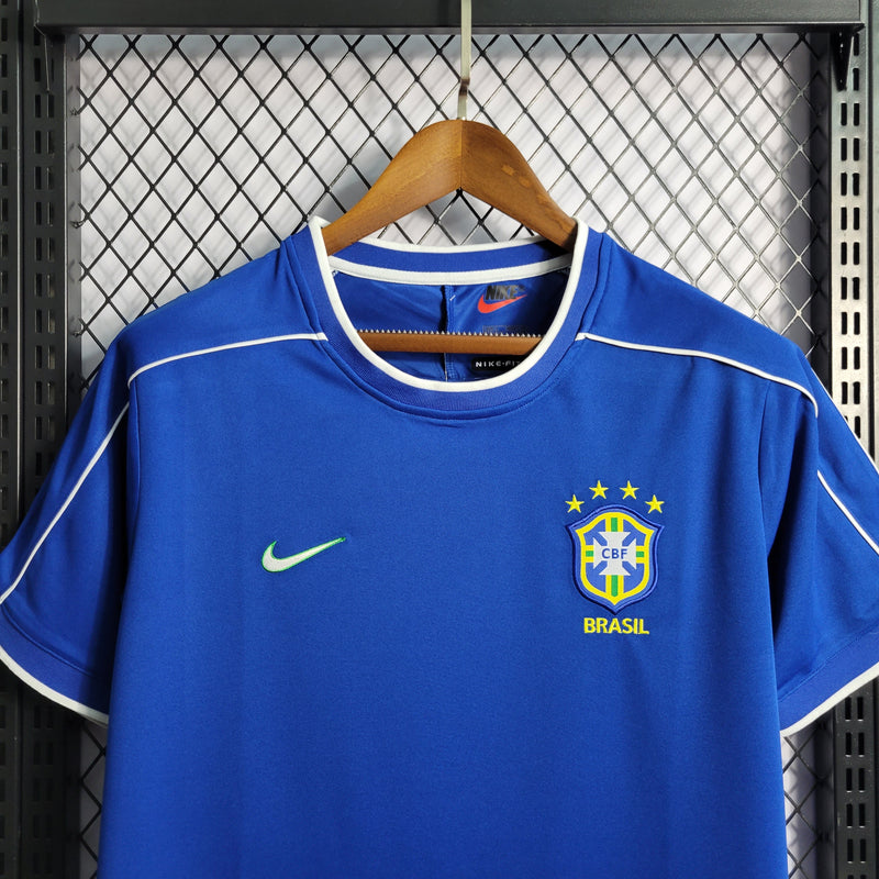 Camisa Retrô Brasil II 1998 - Masculina