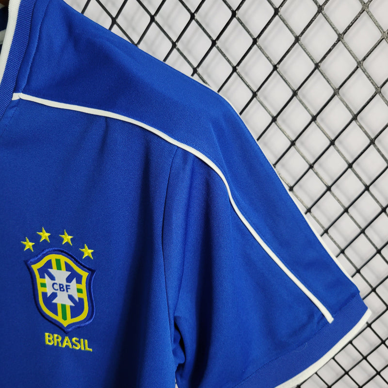 Camiseta Brasil II 1998 Retro - Hombre