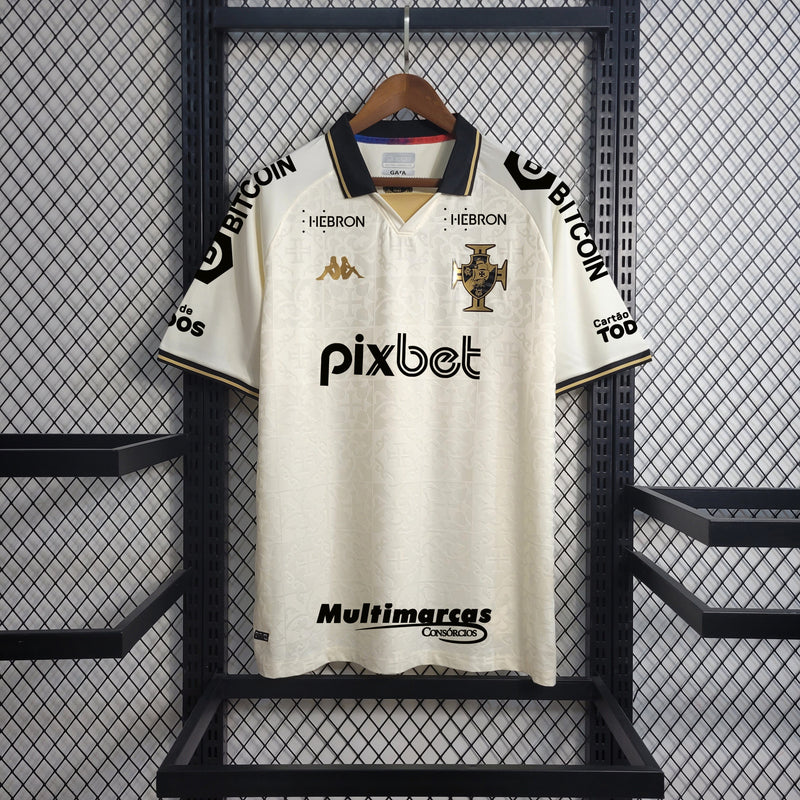 comprar-camisa-camiseta-blusa-do-vasco-da-gama-masculina-iii-3-terceira-branca-bege-da-temporada-2022/23-22/23-gola-polo-mais-bonita-do-ano-versão-modelo-torcedor-tailandesa-réplica-de-time-de-futebol