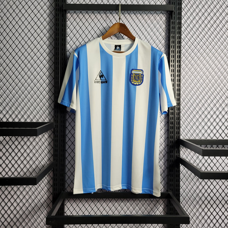 Camisa Retrô Argentina I 1986 - Masculina