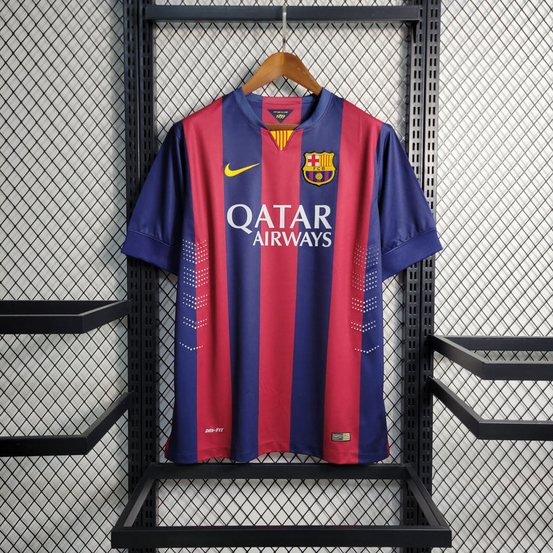 Camiseta Retro Barcelona Primera Equipación 2014/15 - Hombre