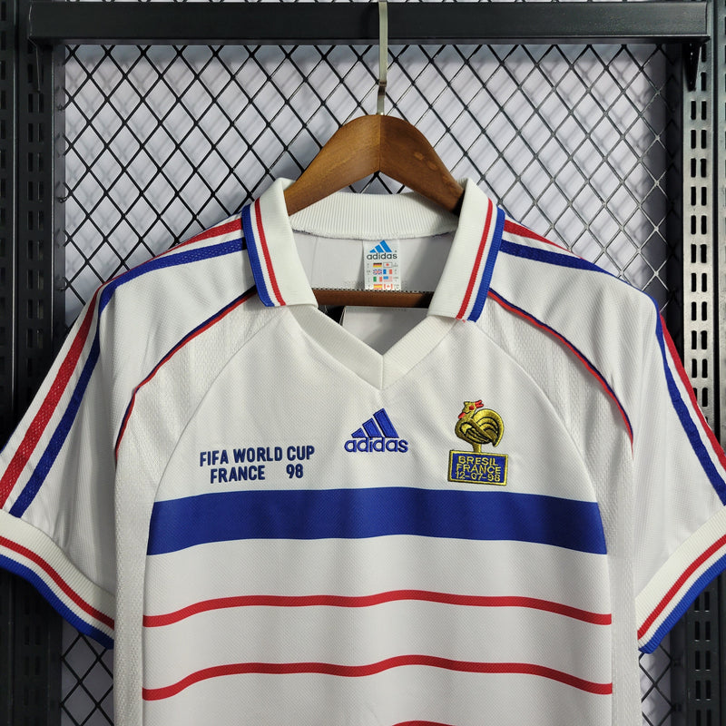 Camisa Retrô França II 1998 - Masculina