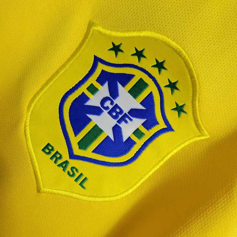 Camiseta Retro Brasil Primera Equipación 2006 - Hombre