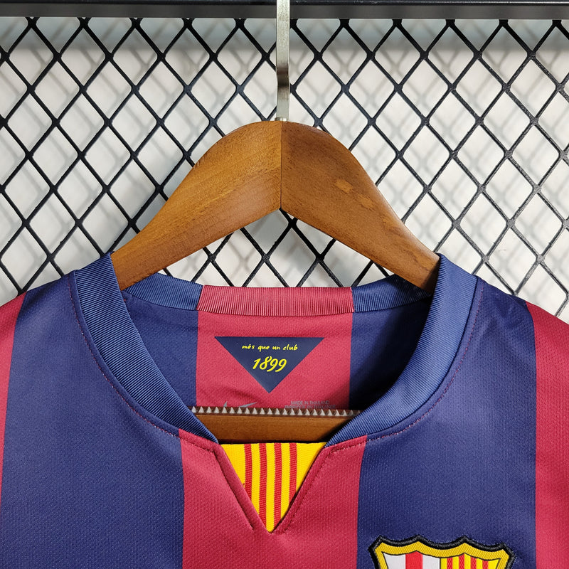 Camiseta Retro Barcelona Primera Equipación 2014/15 - Hombre